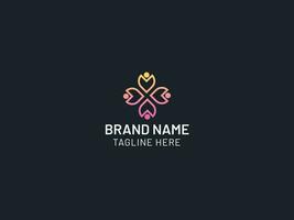 Abstract logo design for all kind of business or company vector