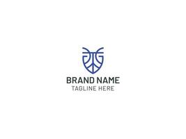 Creative logo design for all kind of company vector