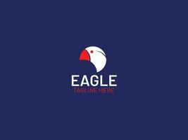 Eagle logo design vector