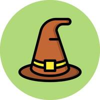 Witch hat Vector Icon Design Illustration
