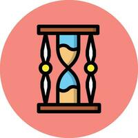 reloj de arena vector icono diseño ilustración