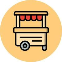 Street food Vector Icon Design Illustration