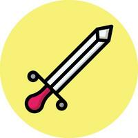 Sword Vector Icon Design Illustration