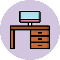 Workspace Vector Icon Design Illustration