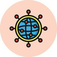 Networking Vector Icon Design Illustration