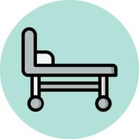 Stretcher Vector Icon Design Illustration