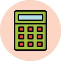 Calculator Vector Icon Design Illustration