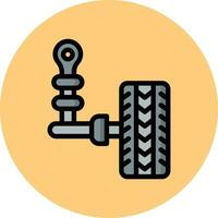 Auto suspension Vector Icon Design Illustration