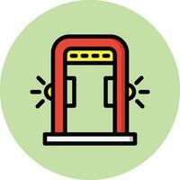 Body Scanner Vector Icon Design Illustration