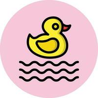 Duck Vector Icon Design Illustration