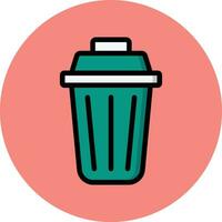 Trash Vector Icon Design Illustration