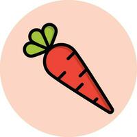 Carrot Vector Icon Design Illustration