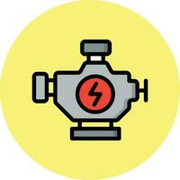 Engine Vector Icon Design Illustration