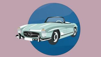 Classic Car Vector Art