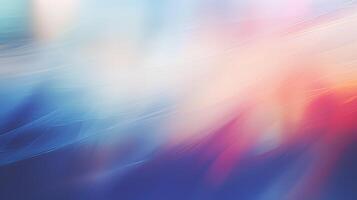 AI generated Abstract colorful blurred background photo