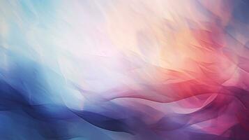 AI generated Abstract colorful blurred background photo