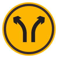 roads arrows sign symbol transparent background png