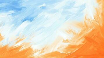 AI generated brushstrokes background photo