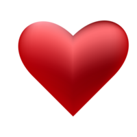 heart and love with red colored png