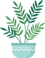 feuille fleur isolé plante png