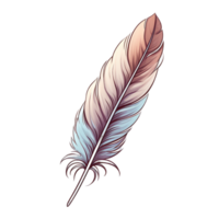 AI generated Feather Pen Writing Gif png