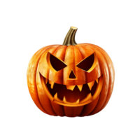 calabaza Jack o linterna ai generativo png