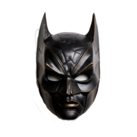 Batman masker de mode masker van krish's film zwart held kostuum masker generatief ai png