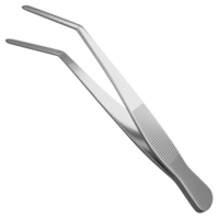 pouce forceps incurvé clipart plat conception icône isolé sur transparent arrière-plan, 3d rendre des médicaments et santé concept png