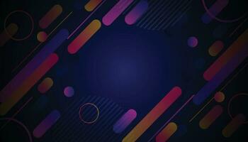 Minimal geometric background. Dynamic shapes composition. Eps10 vector. vector