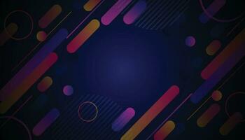 Minimal geometric background. Dynamic shapes composition. Eps10 vector. vector