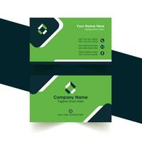 Modern Visiting Card design Creative Business Card Template. vector