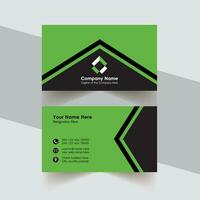 Modern Visiting Card design Creative Business Card Template. vector