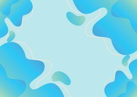 colourful gradient background with liquid effect and copy space vector