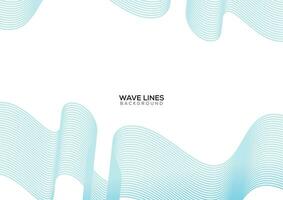 abstract curvy and smooth lines for business presentation vector