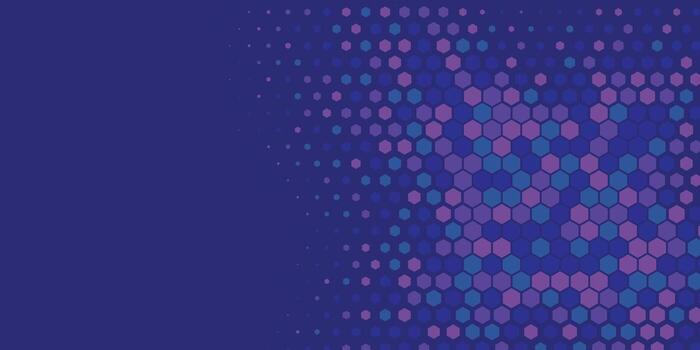 geométrico resumen hexágono dos color antecedentes vector