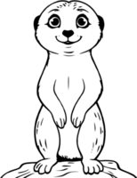 coloração Páginas para criança ai generativo png