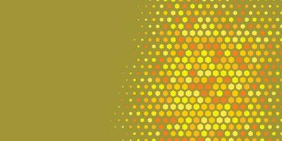 Geometric abstract Hexagon Two Color Background vector