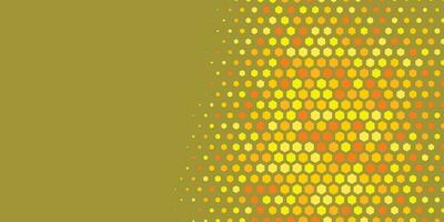 Geometric abstract Hexagon Two Color Background vector