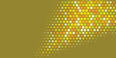 Geometric abstract Hexagon Two Color Background vector