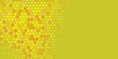 Geometric abstract Hexagon Two Color Background vector