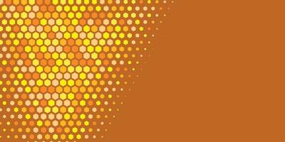 Geometric abstract Hexagon Two Color Background vector