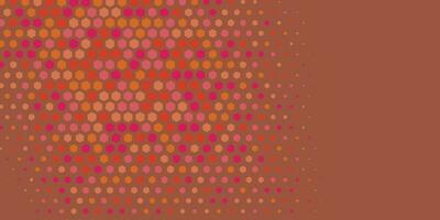 Geometric abstract Hexagon Two Color Background vector