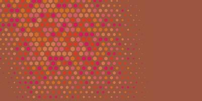 Geometric abstract Hexagon Two Color Background vector