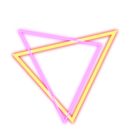 abstrakt Element Neon- retro Stil 80er-90er png