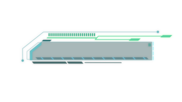 abstract hud Scherm infographic sci-fi futuristische kader informatie png