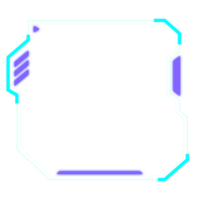 astratto hud Schermo Infografica fantascienza futuristico telaio informazione png