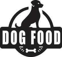 Dog Food Vector silhouette illustration 4