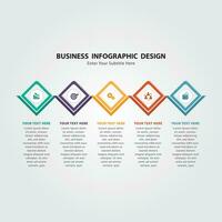 Business Info Graphic Design vector