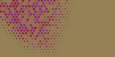 Geometric abstract Hexagon Two Color Background vector