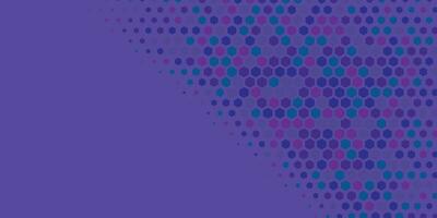 Geometric abstract Hexagon Two Color Background vector